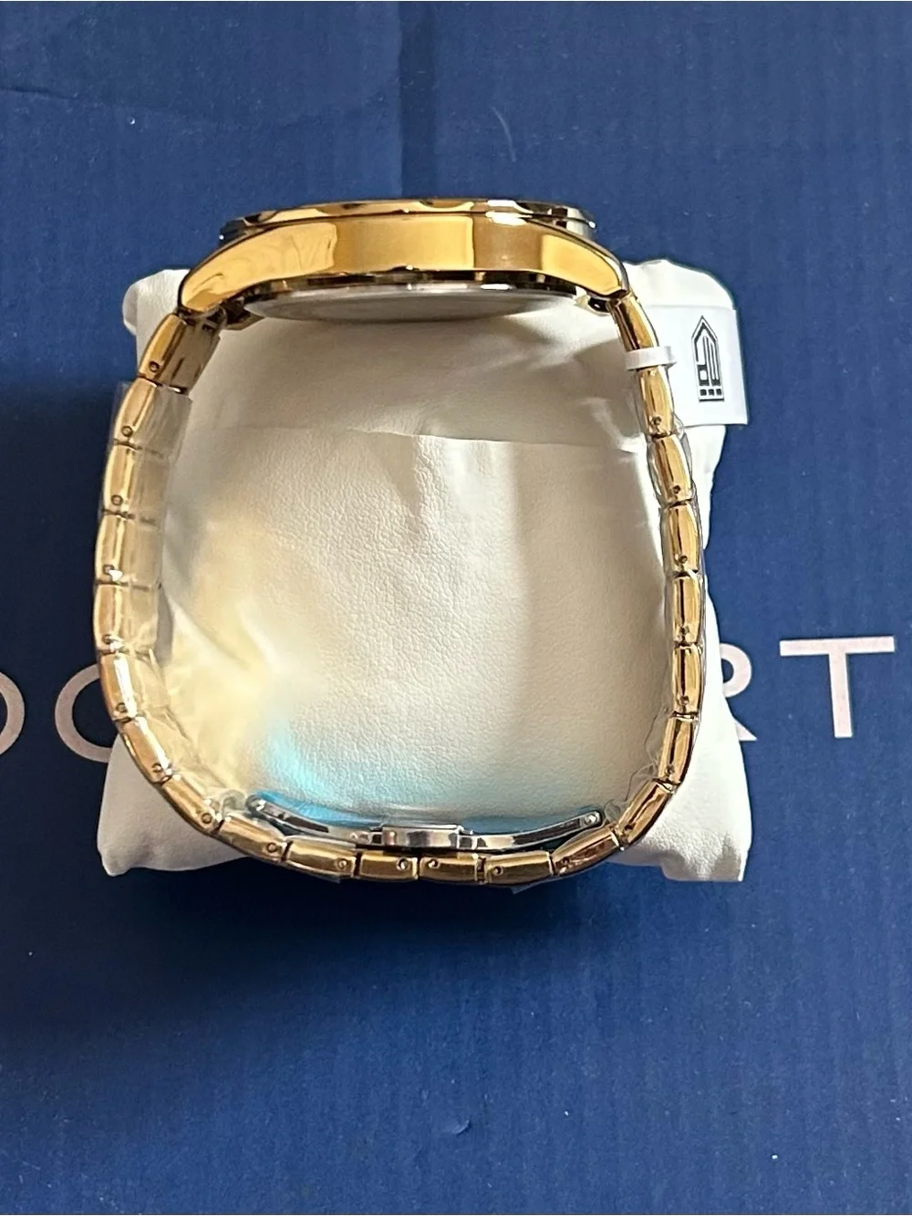 Gold-Tone Men's Chronograph Watch